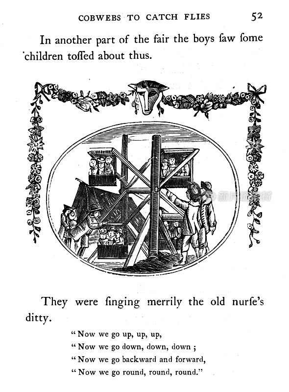 出自18世纪的插图，出自1889年的《被遗忘的儿童读物》