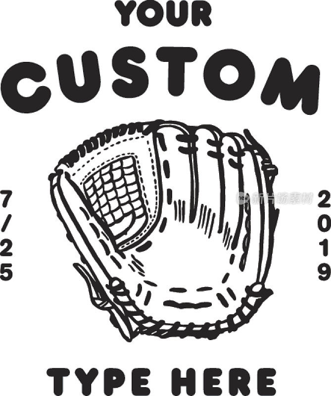 棒球手套设计格式