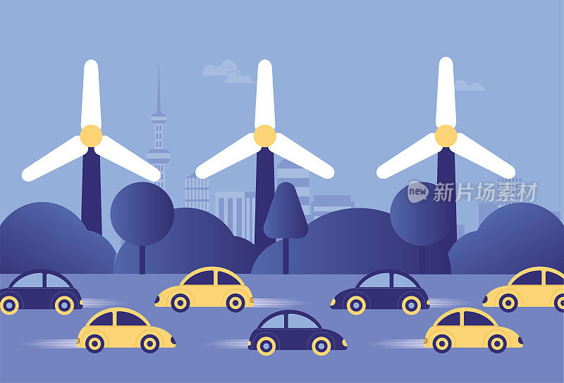 风能和新能源电动汽车