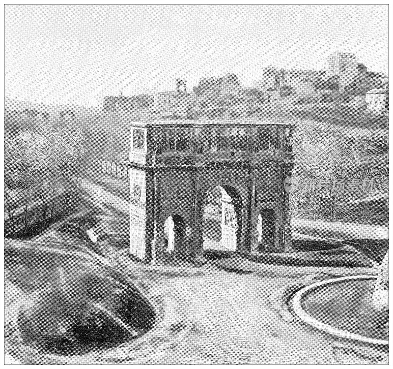 罗马古玩旅行照片:拱门