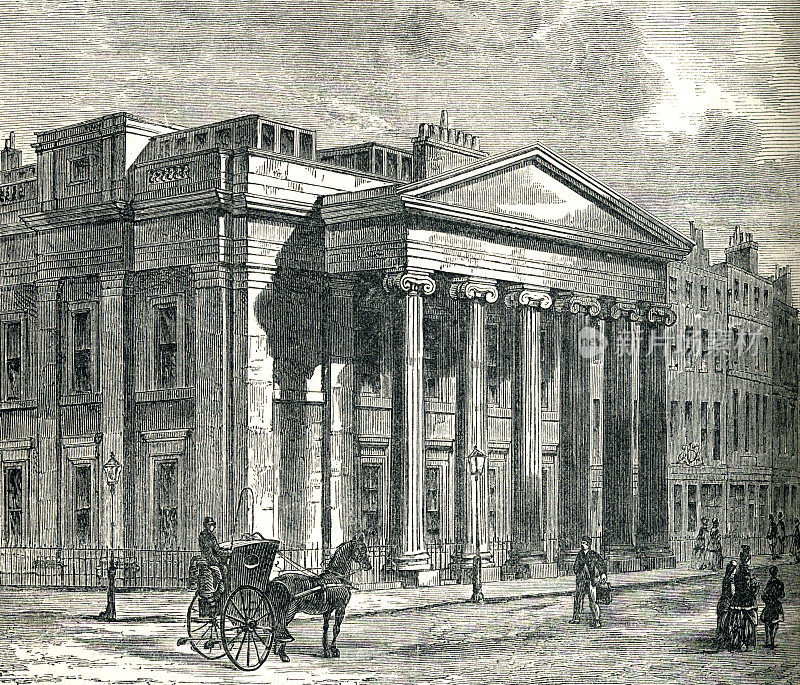 19世纪的伦敦内科学院
