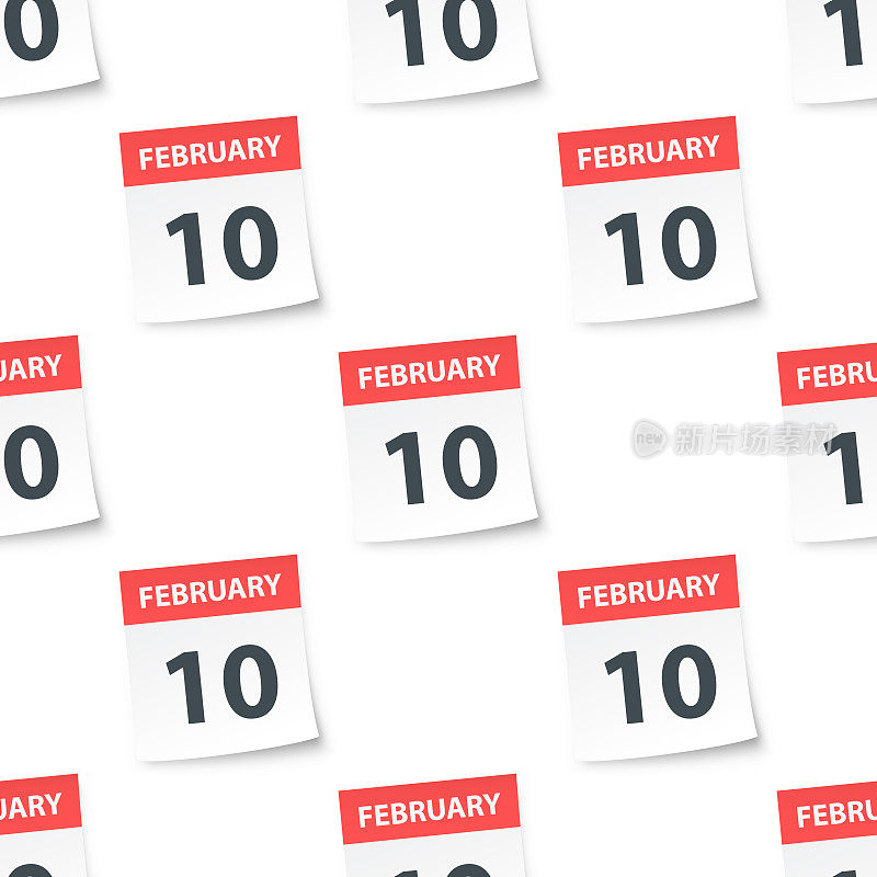 2月10日-每日日历无缝模式
