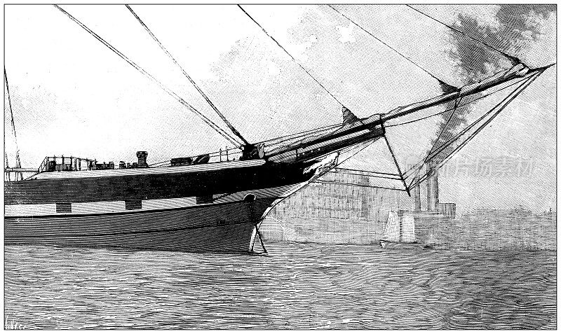 古画:“Cromartyshire”船