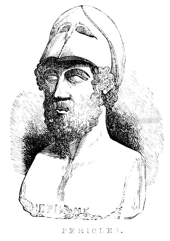 伯里克利，雅典的政治家和将军，古代文明