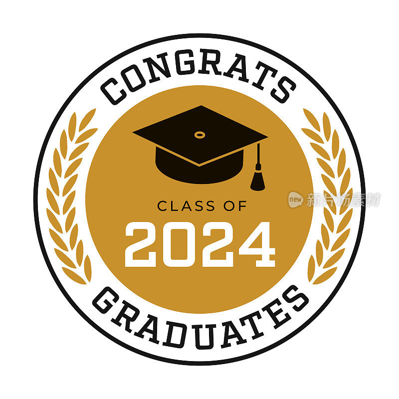 2024届毕业生，祝贺毕业生。