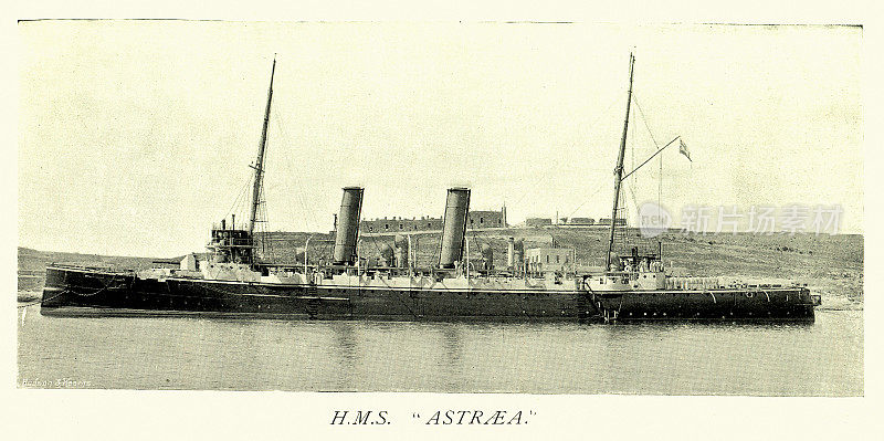 英国皇家海军战舰,阿斯特雷特号,二级巡洋舰,19世纪90年代,维多利亚时代,19世纪