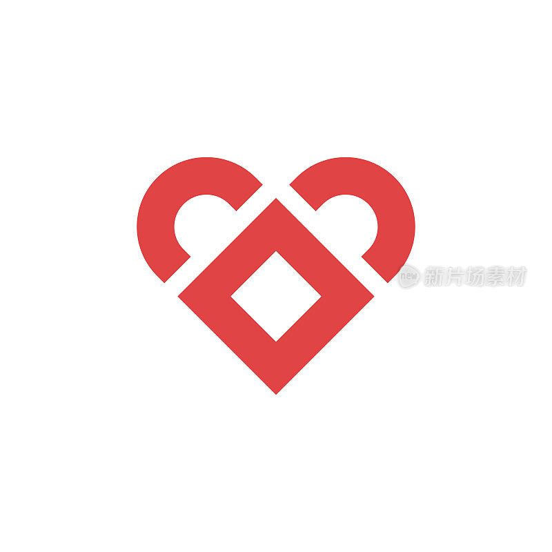 心图标,爱的概念