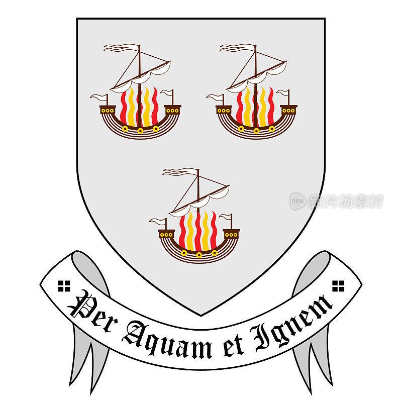 爱尔兰韦克斯福德镇的盾形纹章