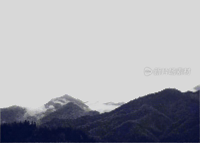 抽象单色自然山地景观纹理背景