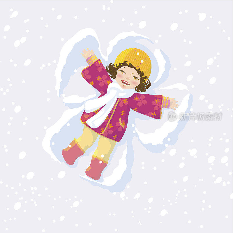 雪的天使