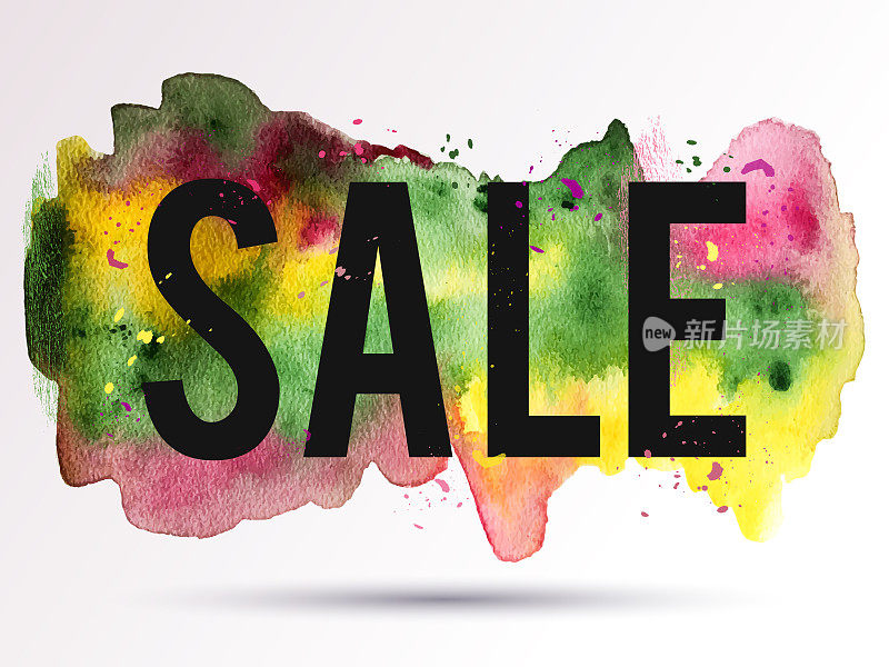 Sale-pink-yellow-green