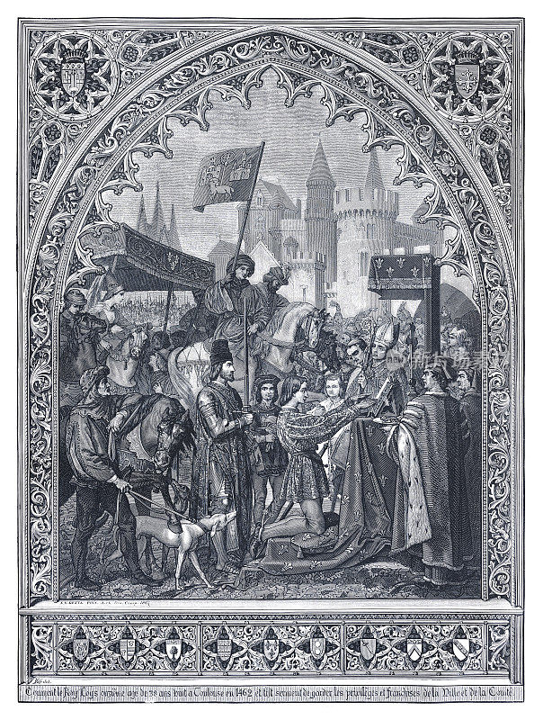 1462年，法国国王路易十一在图卢兹