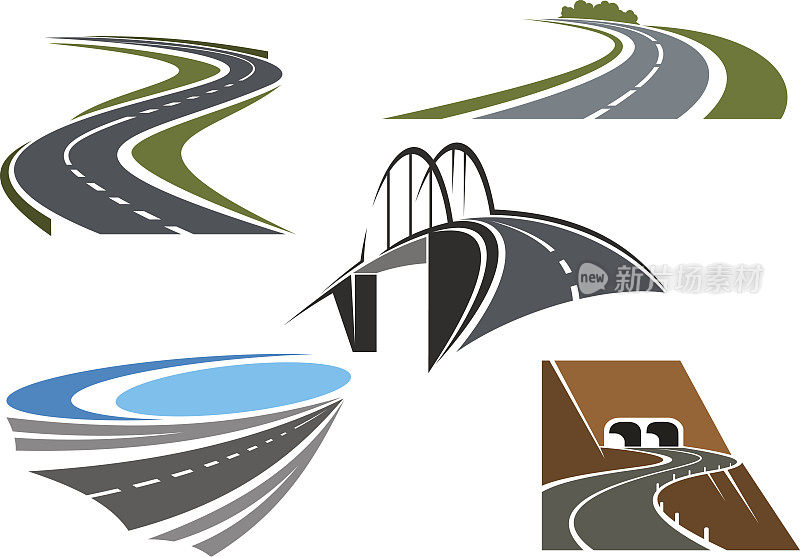 公路桥、农村公路和公路隧道