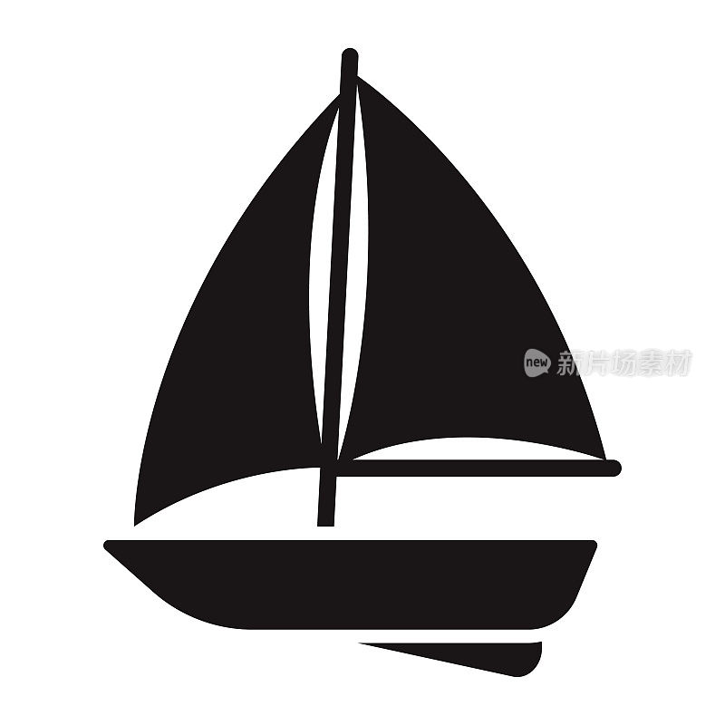 航海旅行符号图标