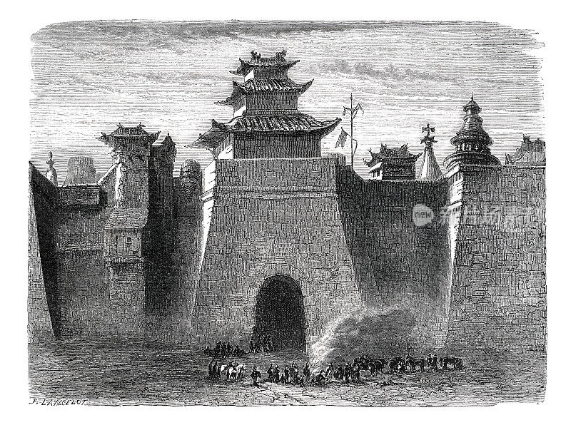 1864年进入中国北京