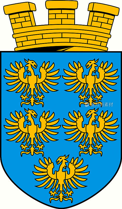 下奥地利-奥地利的盾形纹章。