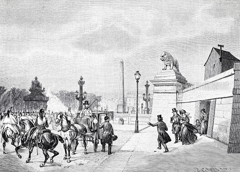 1848年，法国巴黎2月革命