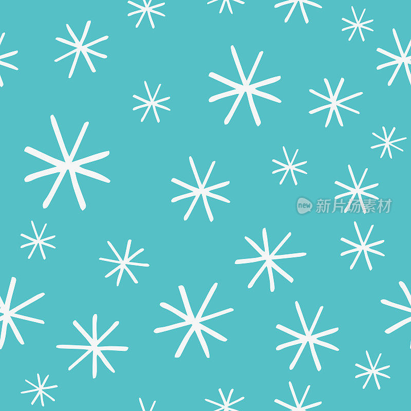 圣诞无缝背景图案