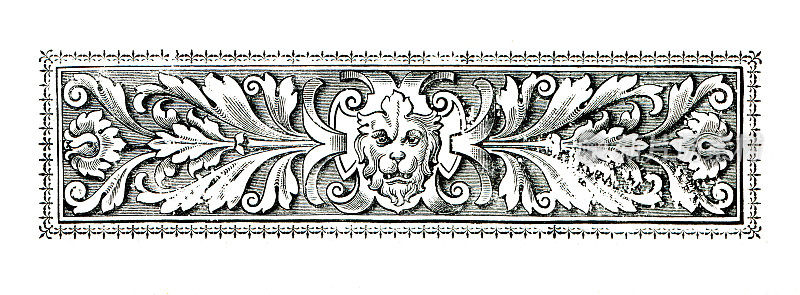 新艺术设计元素的装饰与脸绘制1899年