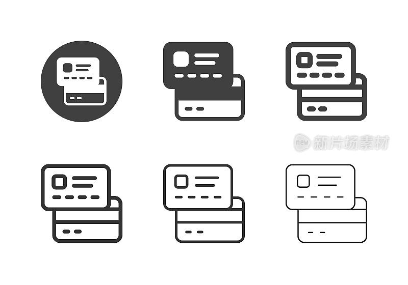 信用卡图标-多系列