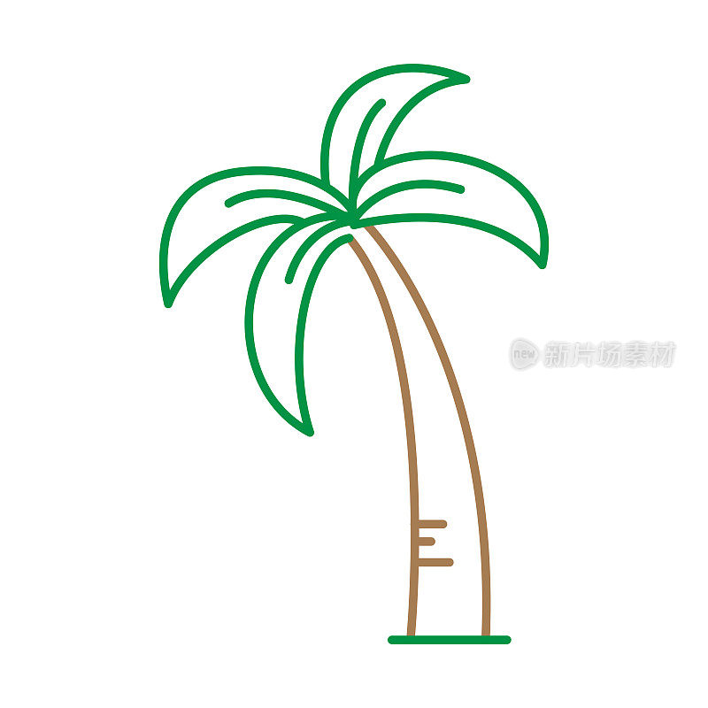棕榈树图标。