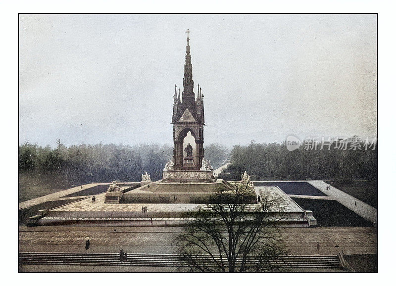 古董伦敦的照片:阿尔伯特纪念馆