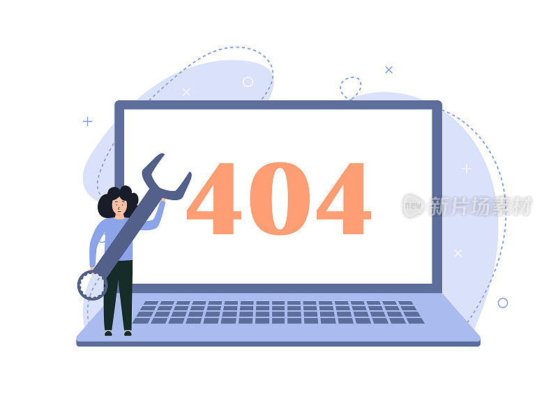 404连接错误。店员检查了一下情况。对不起，页面未找到