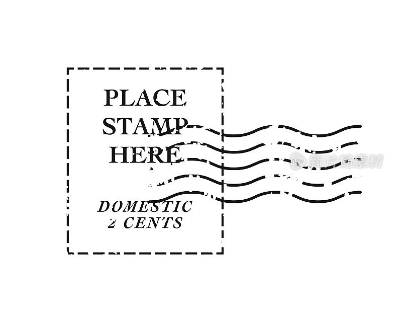 古董邮票图标