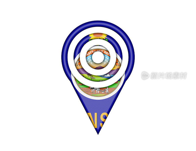 堪萨斯州的州旗徽章