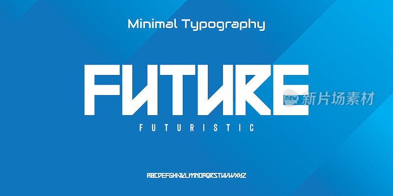 未来科技运动字体。适合您公司的专业字体。基于现代游戏字体的Logo设计。