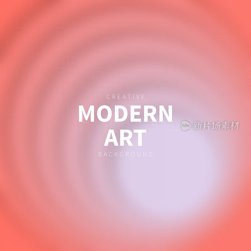 抽象模糊的背景-圆圈和红色梯度