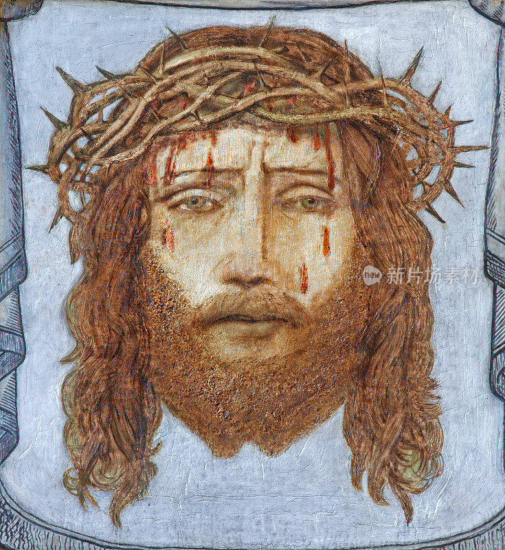 布鲁日——饱受折磨的耶稣基督的头颅