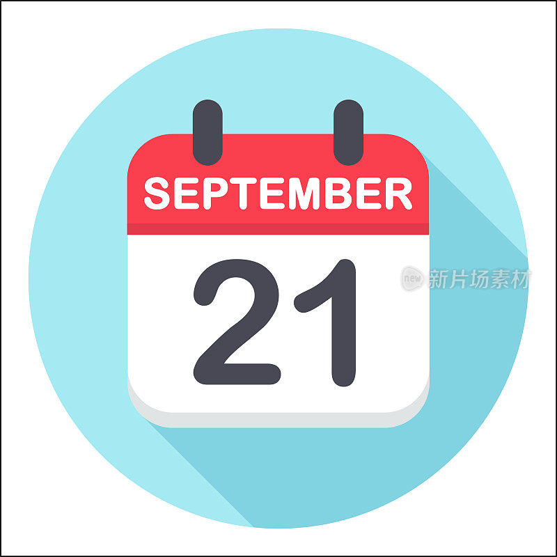 9月21日-日历图标-轮