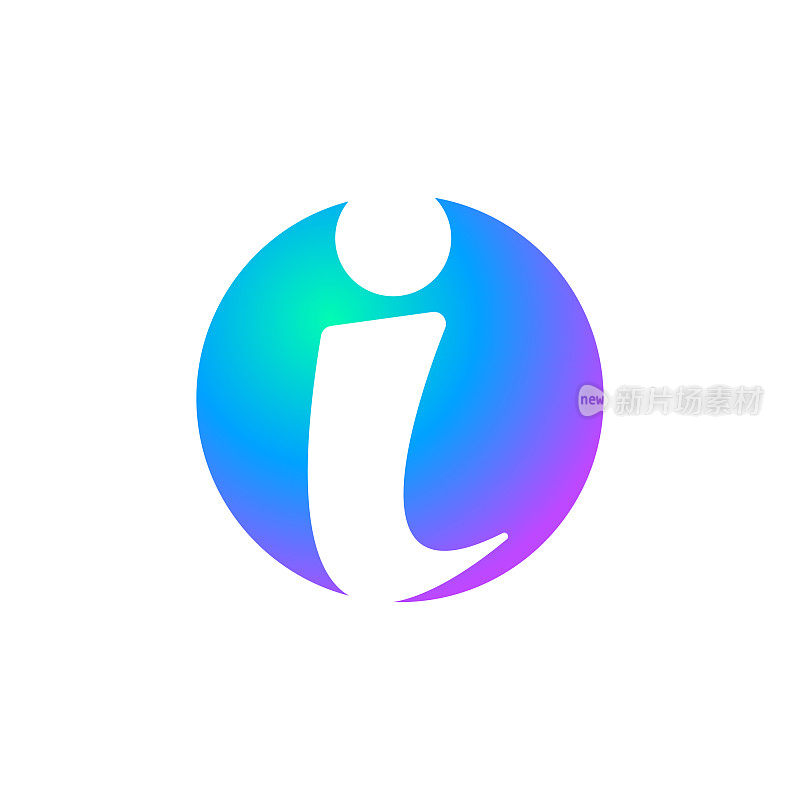 I字母为基础的Logo