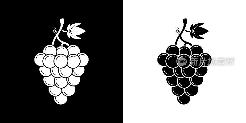 葡萄图标。
