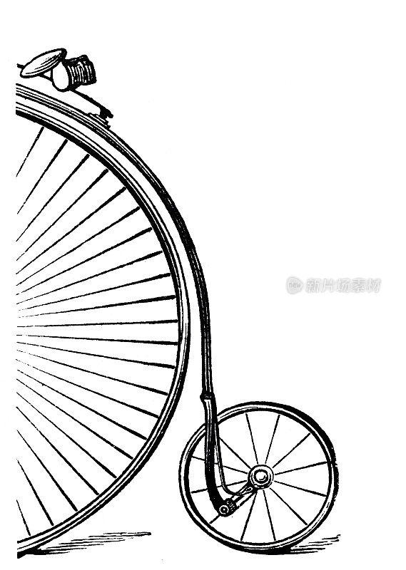 不是Denne的振动叉，是旧自行车