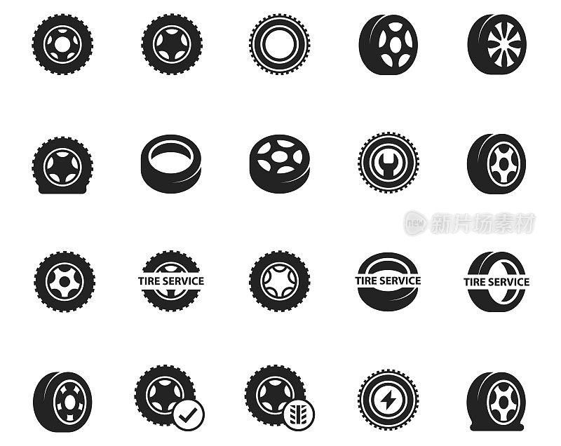 轮胎图标设置