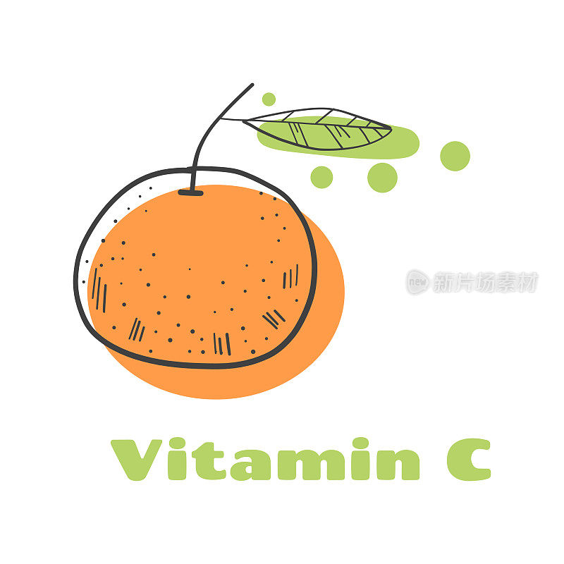 橘子维生素c插图