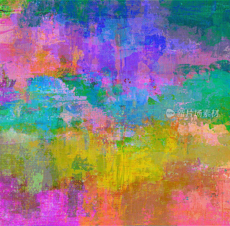 抽象的彩色画