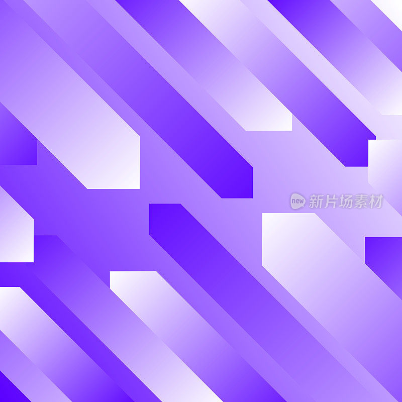 抽象设计与几何形状-潮流紫色梯度