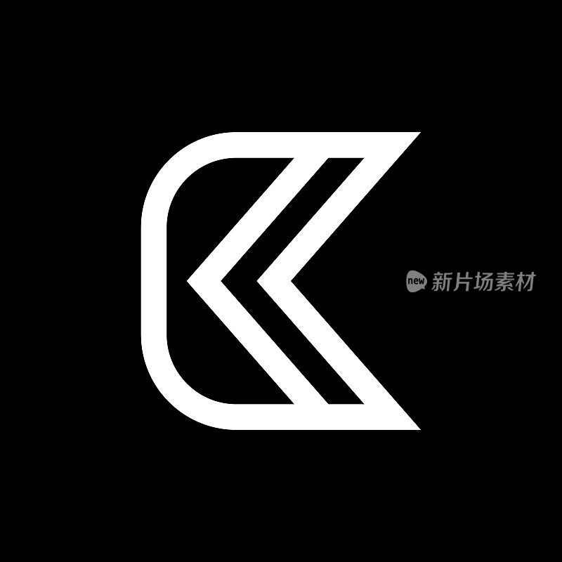 Logo设计与字母K