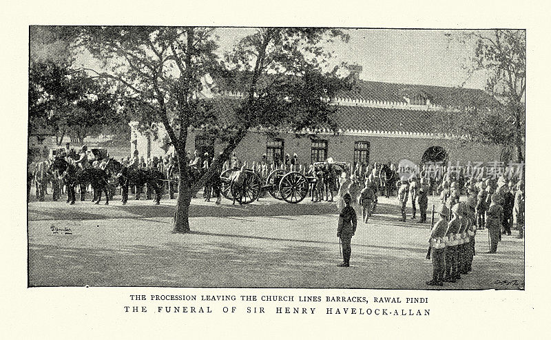亨利・哈夫洛克-艾伦将军的葬礼,维多利亚军事史,19世纪