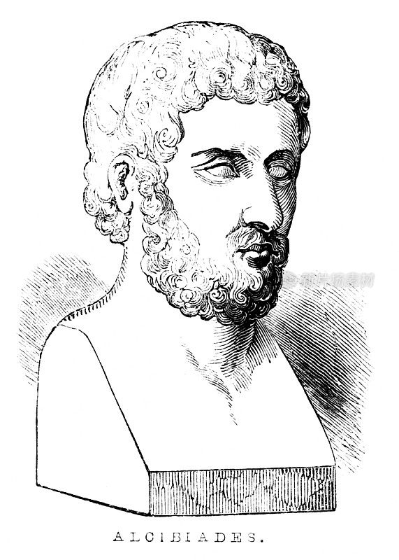亚西比德，雅典的政治家和将军，古代文明