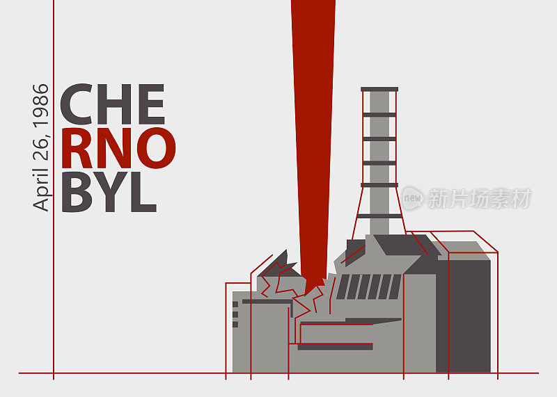 1986年4月26日，苏联乌克兰普里皮亚季附近的切尔诺贝利核电站发生核事故。核反应堆的爆炸。