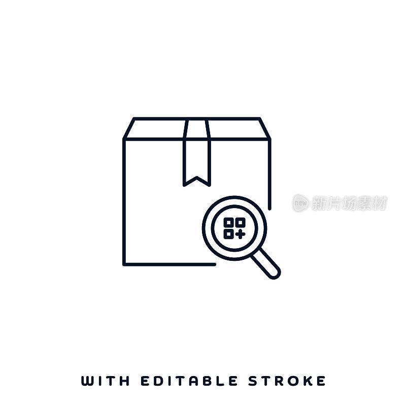 包跟踪矢量图标设计