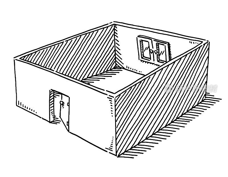 空房间画