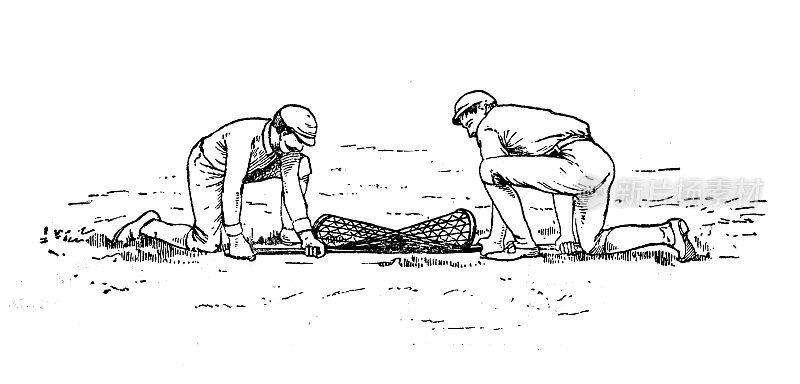 1897年的运动和消遣:长曲棍球