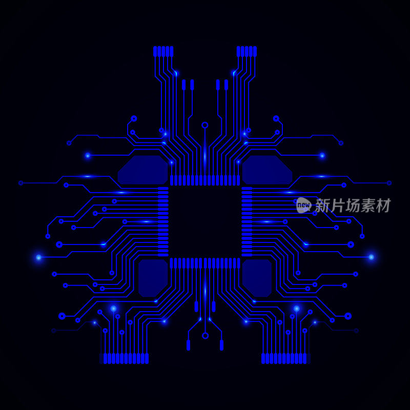 电路板CPU微处理器数据传输技术