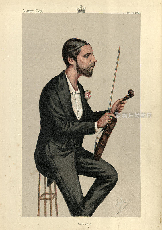 第一小提琴手，阿尔弗雷德，萨克森-科堡-哥达公爵，《名利场》