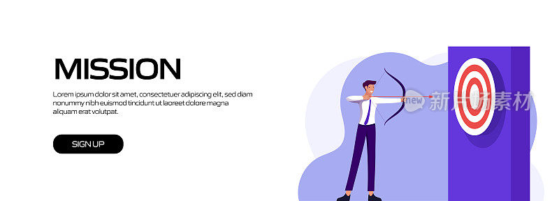 核心价值概念矢量插图网站横幅，广告和营销材料，在线广告，业务演示等。